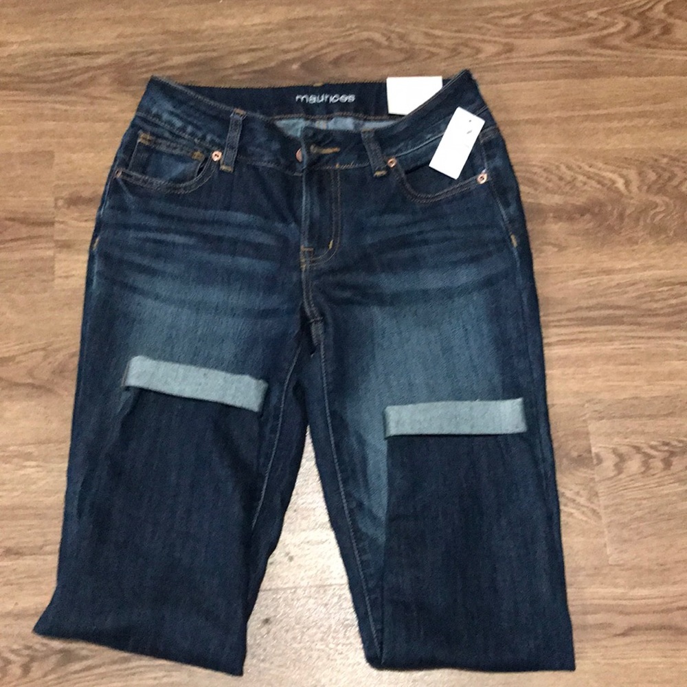 NWT maurices crop jeans